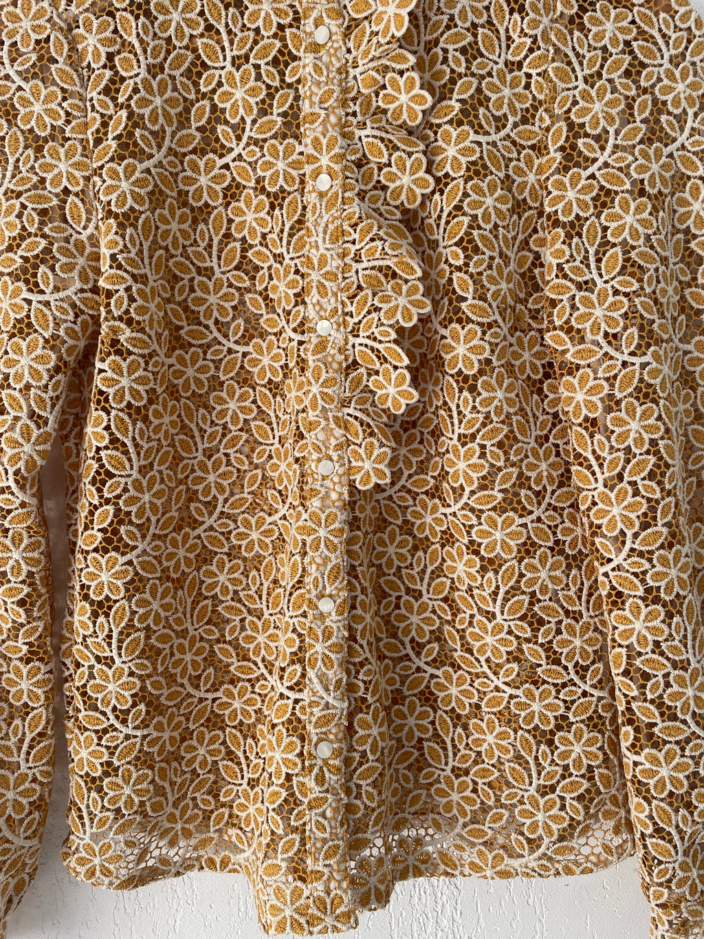 Chemise Sézane guipure Chloé