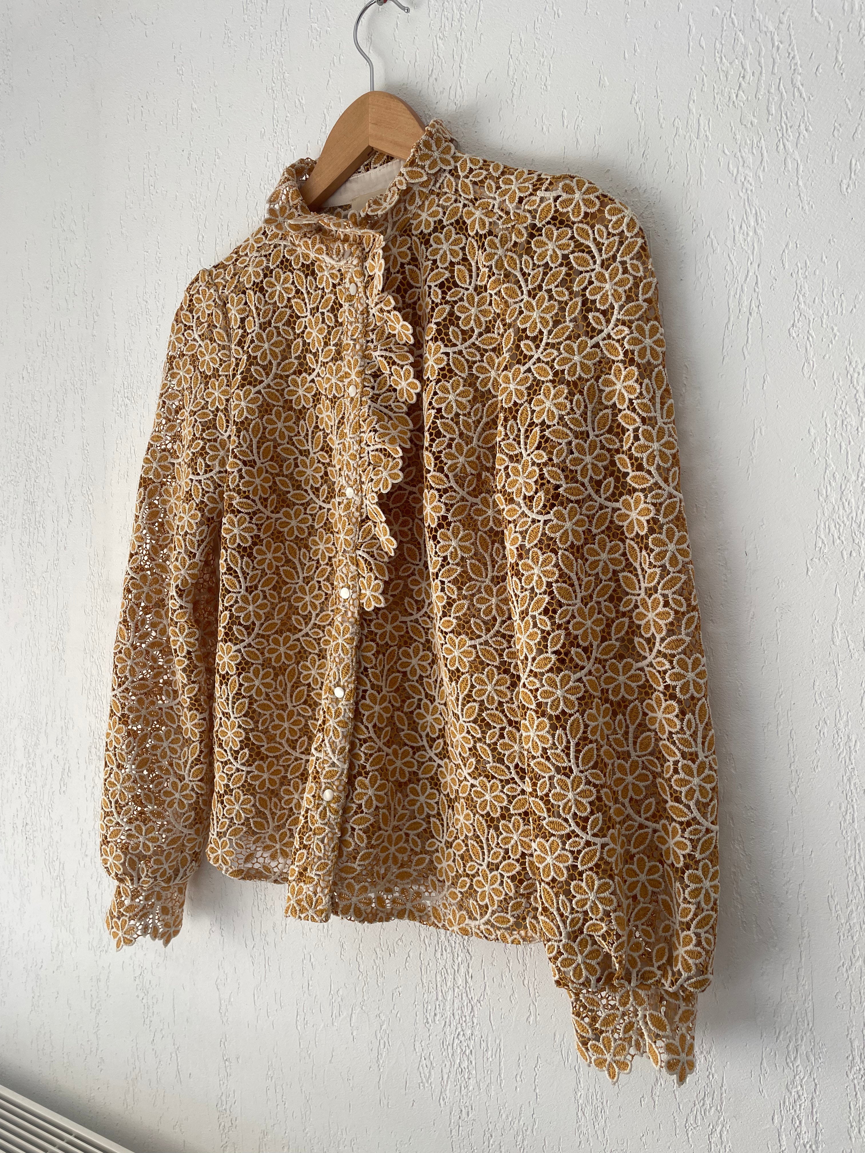 Chemise Sézane guipure Chloé